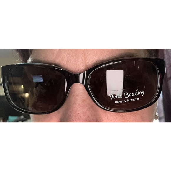 Vera Bradley Floral Sunglasses/ Case 100% UV Protection MSRP $199.95 NWT - Picture 8 of 10